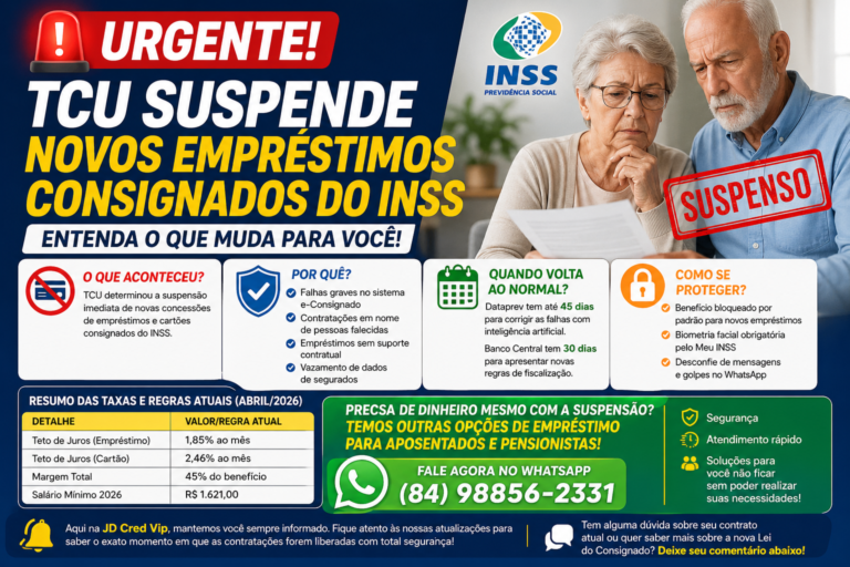 consignado inss suspenso