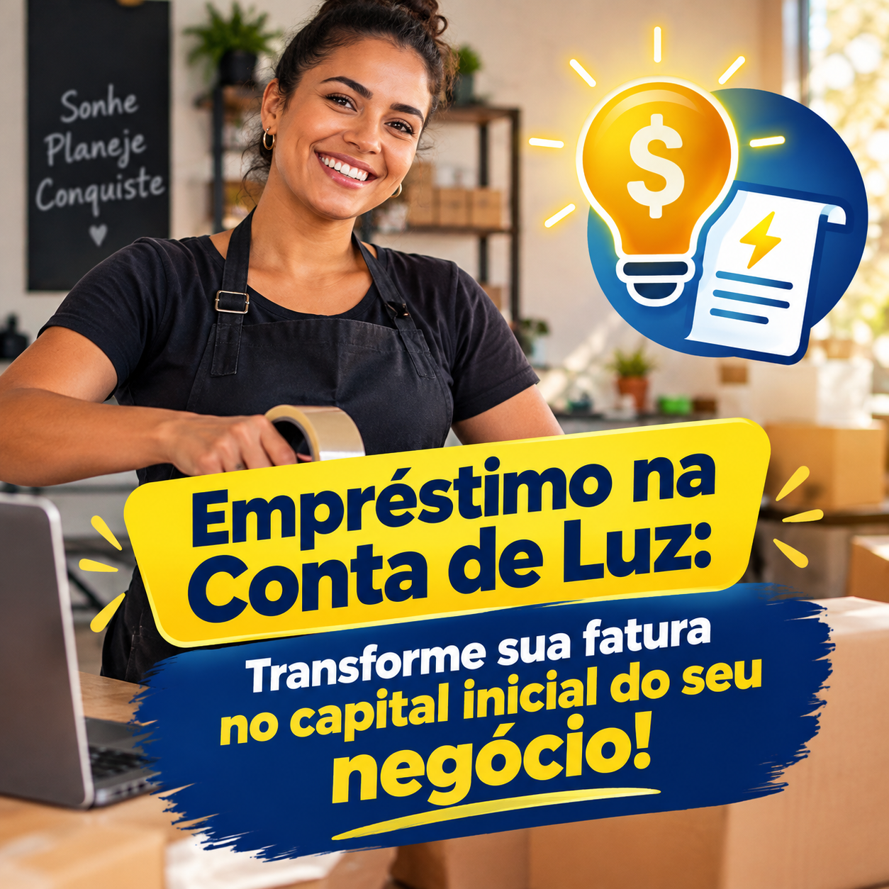 Não Tem Capital para Abrir Seu Pequeno Negócio? A Conta de Luz Pode Ser o Seu Primeiro Investidor 1 Não Tem Capital para Abrir Seu Pequeno Negócio? A Conta de Luz Pode Ser o Seu Primeiro Investidor
